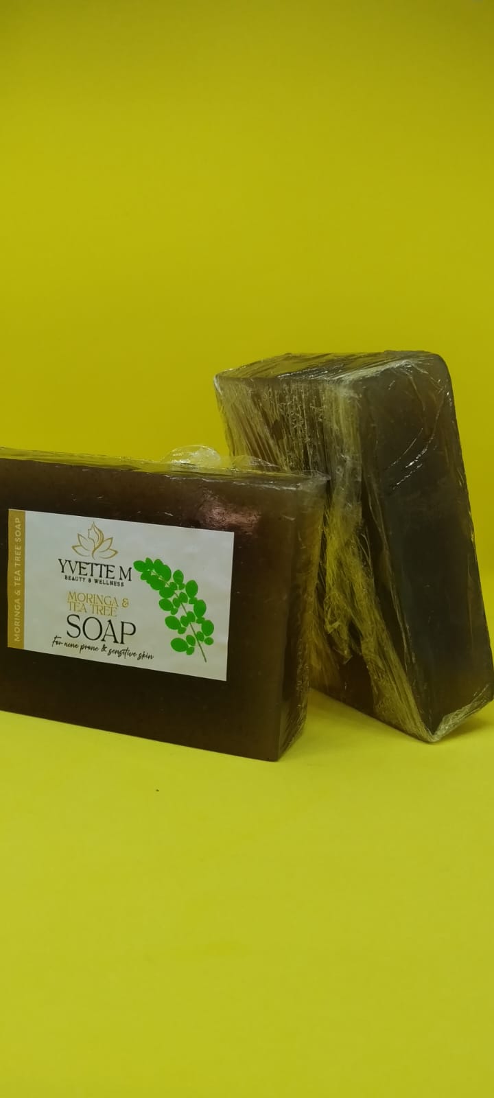 Moringa and tea tree soap