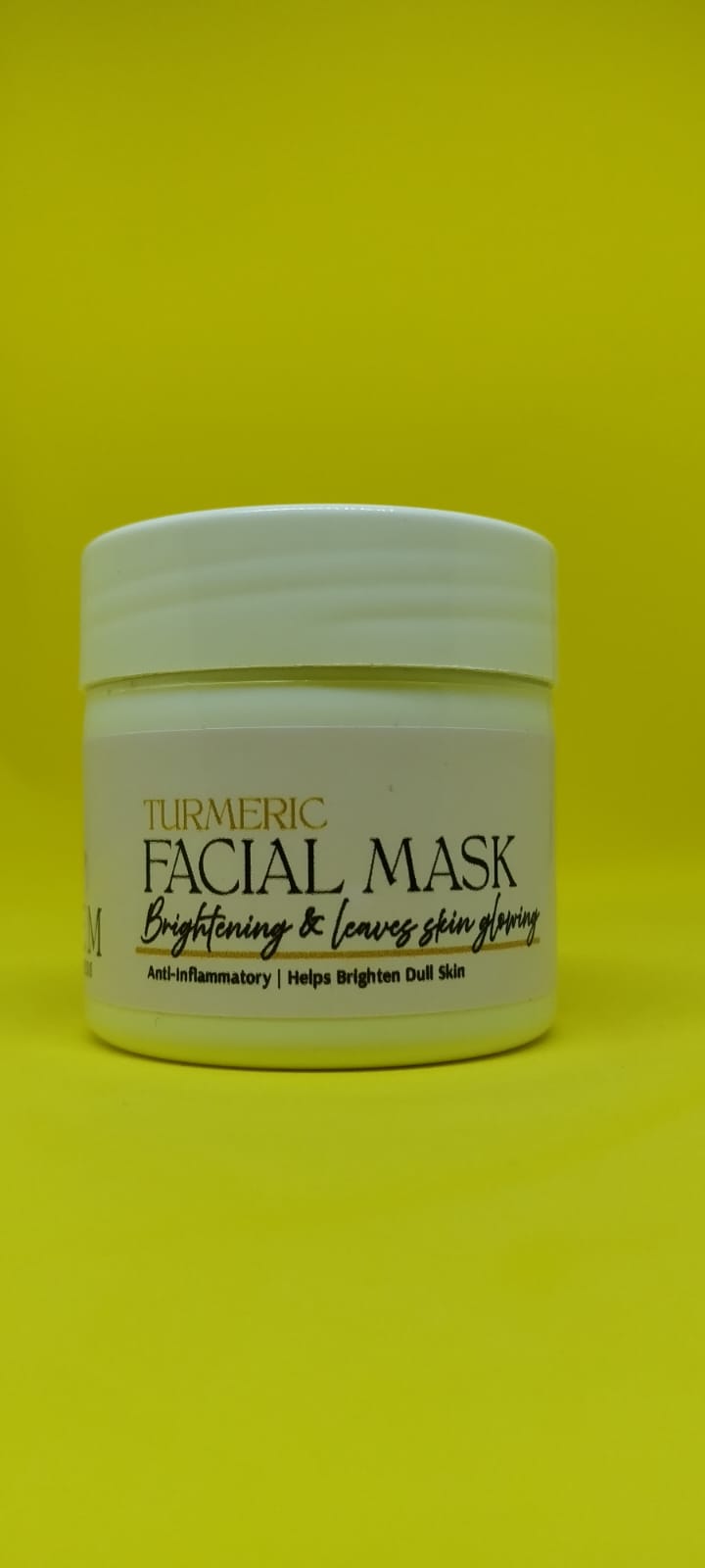 Tumeric face mask