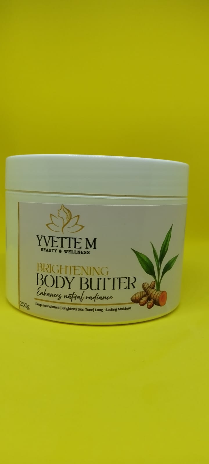 Brightening body butter