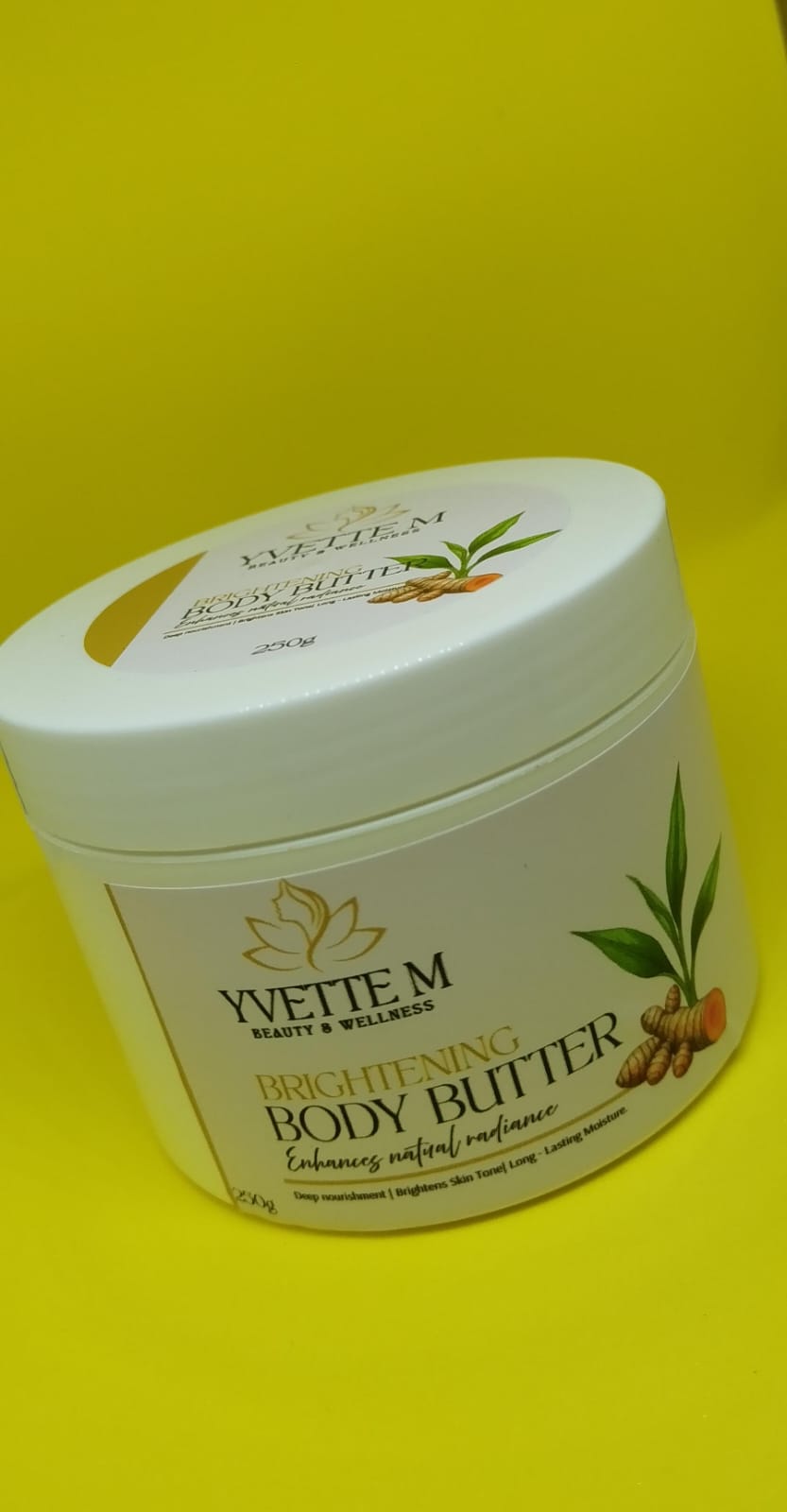 Brightening body butter